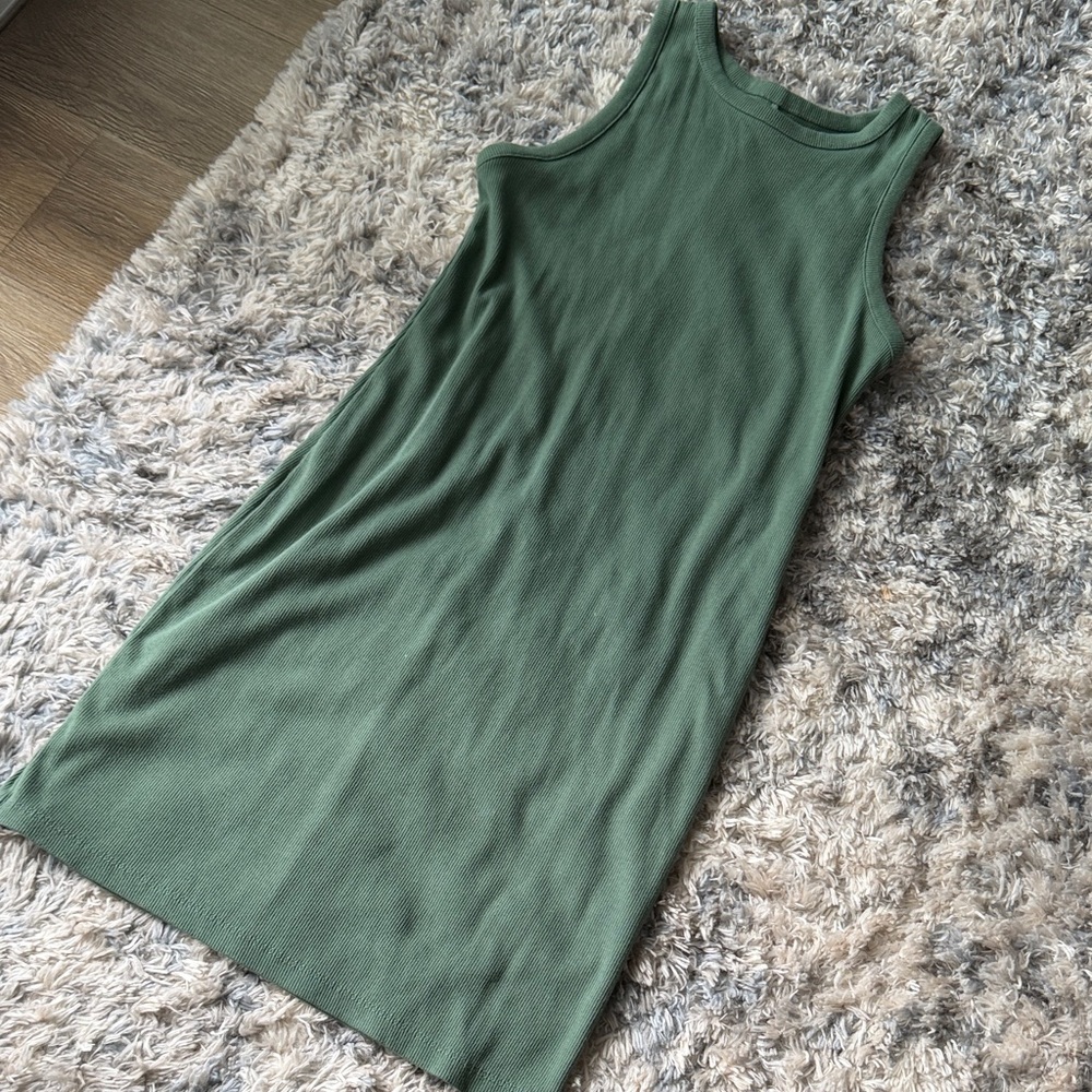A New Day Ribbed Knit Top in Sage